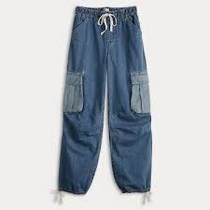 SO Denim Cargo Jogger Pants Size: Junior Medium (M)